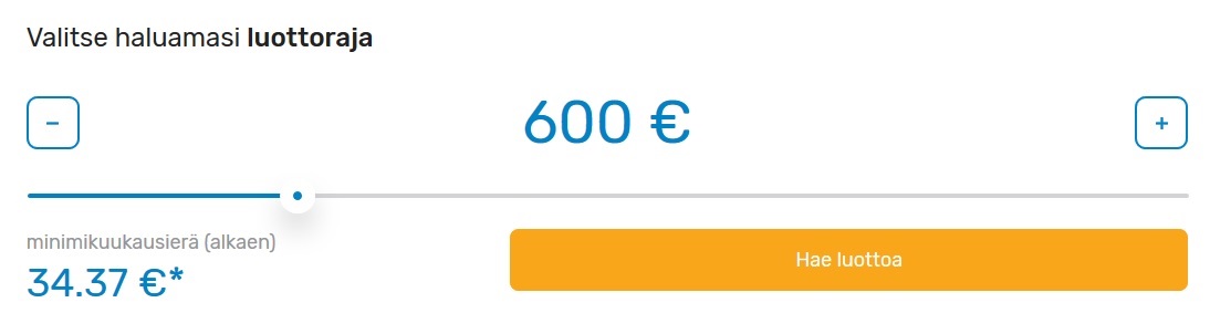 Lainalaskurista on aina hyvä aloittaa lainan hakeminen